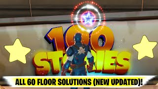 Fortnite 100 STORIES ALL 60 FLOORS Walkthrough Solutions  Wertandrew 100 STORIES Fortnite [upl. by Lyret805]