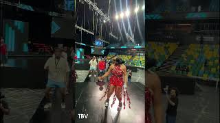 Yemi Alade Rehearsing Lipeka For Trace Awards Performance [upl. by Finnie]