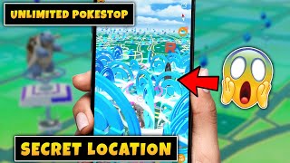 Best Pokestop Cluster in Pokemon Go  Best Location For Unlimited Pokestops in Pokemon GO [upl. by Nitza]