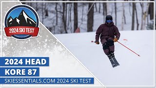 2024 Head Kore 87  SkiEssentialscom Ski Test [upl. by Margreta]