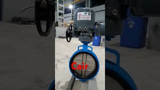 Electric actuator butterfly valve aira airmax cair machine shorts [upl. by Alexandro203]