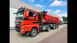 MAN TGX 18500 4X4H BLS PriTarder HydroDrive Kipphydraulik [upl. by Tarr]