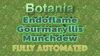 Botania Small Automated Tree Farm Mana Generation [upl. by Aciretal]