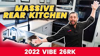 2022 Vibe 26RK  MASSIVE Rear Kitchen [upl. by Oraneg307]