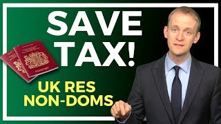 How to save tax on your foreign income 💰UK resident non domiciled status ✅️🇬🇧 [upl. by Htaras]