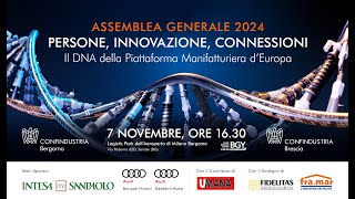 quotPersone innovazione connessioni Il DNA della Piattaforma Manifatturiera dEuropaquot [upl. by Ann725]