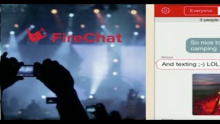 FireChat la app para chatear sin internet [upl. by Rodmur311]