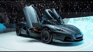 Rimac Concept 2 2018 In detail review walk around Interior and Exterior [upl. by Ecirtac]