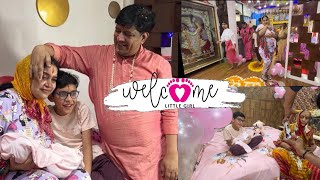 Meri Pyari Rajkumari🥹Baby Grand Welcome ❤️Part2 [upl. by Eclud]