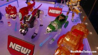 NY Toy Fair 2018  quotVoltron Legendary Defenderquot Toys by Playmates [upl. by Elyod14]