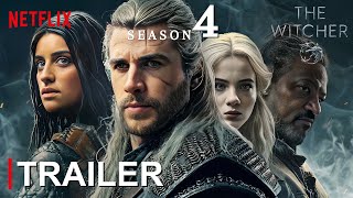 The Witcher  Season 04  FIRST TRAILER 2024 4K  Liam Hemsworth  Netflix  the witcher 4 trailer [upl. by Pillihpnhoj]