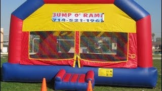 Big Jumpers tor RentEvent Bounce House Rentals Jump ORama [upl. by Suedama]