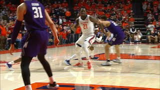 Illinois Basketball Highlights vs Northwestern [upl. by Eirac]