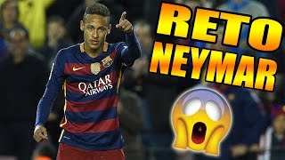 RETO  NEYMAR centra el balon y el mismo mete el gol Tiitanes [upl. by Bowlds]