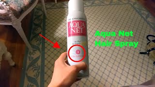 ✅ How To Use Aqua Net Hair Spray Review [upl. by Inej]