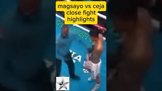 magsayo vs ceja viralvideo boxing highlights shorts [upl. by Nanji464]