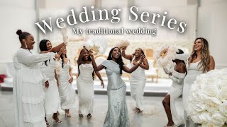 VLOG My Traditional wedding Day Custom made dresses Choreograph our Wedding dances with us [upl. by Anihsit750]