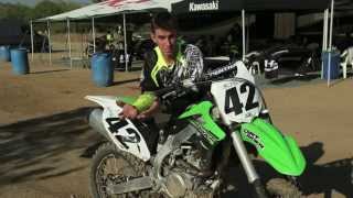 2015 Kawasaki KX450F Review [upl. by Agnot83]