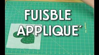 Short amp Fast Fun Fusible Appliqué [upl. by Adidnere]