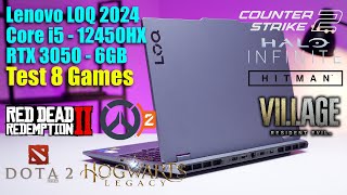 Lenovo LOQ 2024 Core i5  12450HX  RTX 3050 6GB Xứng danh Laptop Gaming “Quốc Dân” dưới 20 triệu [upl. by Kisung]