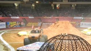 ScoobyDoo Monster Truck World Premiere Birmingham Monster Jam 142013 [upl. by Atteloj]