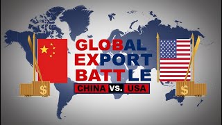 Who Exports More China or USA  Data Rush [upl. by Harry]