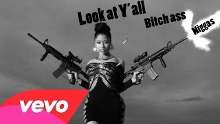 Nicki Minaj  Lookin Ass Nigga Official Lyrics HQ [upl. by Engedi]