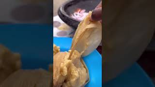 Delicious GA Kenkey delicious 😋 ghanianfood short youtubeshorts shortafrica ghanafood foodie [upl. by Aneehsirk]