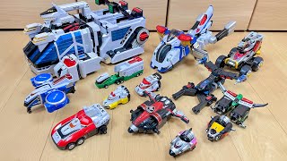 【PowerRangers SPD All Megazord】デカレンジャーの全DX戦隊ロボで遊んでみた [upl. by Lynch]