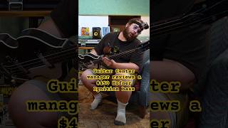 Guitar Center manager reviews a 450 Hofner Ignition bass bassguitar bassist bassplayer shorts [upl. by Notna]