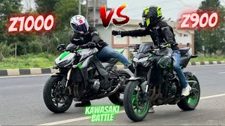 2024 Kawasaki Z900 vs Z1000 Drag Race😱Shocking Result🥵 super bike viral short pending [upl. by Jerrylee]