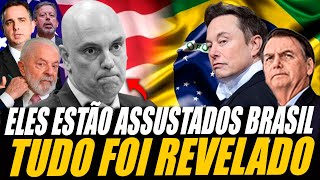 ACONTECEU AGORA ELON MISK ACABOU DE REVELAR DOCUMENTOS de Morais e Lula ELES VÃO TENTAR FUGIR [upl. by Rosemare]