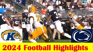 Kent State vs 10 Penn State Football Game Highlights 9 21 2024 [upl. by Jarlen346]