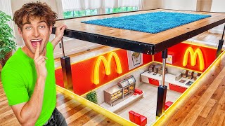 I Built a SECRET McDonald’s You’d Never Find [upl. by Ahsikit]