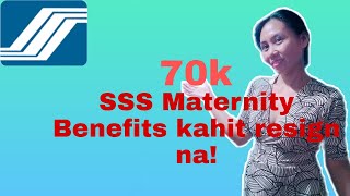 70k Maternity benefits kahit resign na Paano ako nag file at naclaim CS delivery [upl. by Aynwad]