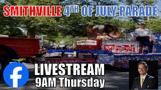 🇺🇸 2024 Smithville NJ Fourth of July Parade Livestream [upl. by Marrin409]