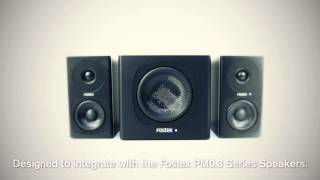 Fostex PMSUBmini Active Subwoofer [upl. by Krischer]