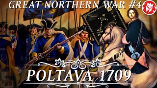 Battle of Poltava 1709  Great Northern War DOCUMENTARY [upl. by Ecinnej]