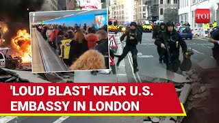 UK Blast Near US Embassy Gatwick Airport Evacuated  High Alert In London After Putin Threat [upl. by Scherle]