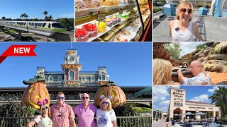 DISNEY WORLD VLOG Magic Kingdom Grand Floridian Cafe amp Premium Outlets at Vineland Orlando 🇺🇸 [upl. by Ecitnirp]