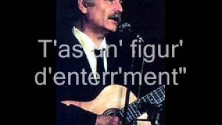 brassens le fossoyeur [upl. by Amathist]