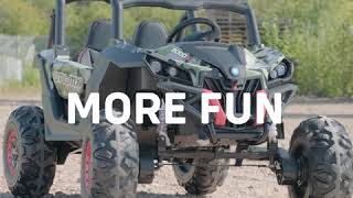 RiiRoo MaxPow™ UTV MX Ride on Buggy  Promo [upl. by Eerolam]