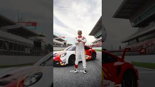 Ajith Kumar with His Beast Porsche 992 GT3 Cup 🏎️💥 shorts ajith ajithkumar [upl. by Naux]