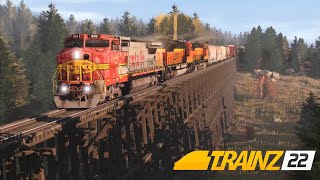 Trainz in Action  Trainz Simulator 22 [upl. by Trebmer]