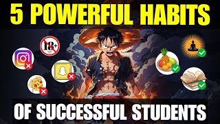 5 Powerful Morning Habits of Successful Students 🤯 Unlock 100 Brain Power  Study Motivation [upl. by Cloots]