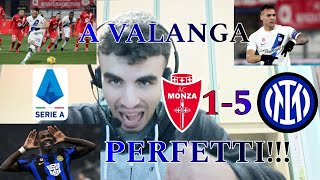 🤩 PERFETTI A VALANGA SUL MONZA💦 Monza 15 Inter [upl. by Atlanta139]