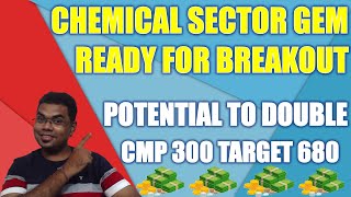 Chemical sector hidden gem ready for breakout after 3 years  multibagger stocks  swing trading [upl. by Aivekahs]