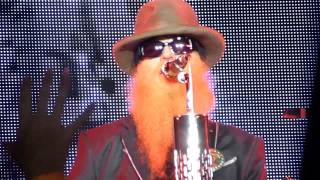 ZZ Top Stages St Augustine Amphitheatre Friday June 8 2012 [upl. by Lana]