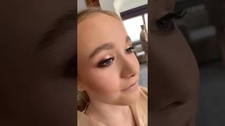 Makijaż dla 13LATKI na ŚLUB siostry 💙👰🏼‍♀️ makeuptrends makeup makeuptutorial [upl. by Letnuahs242]