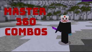 How To 360 Combos In Minecraft [upl. by Ollehcram589]